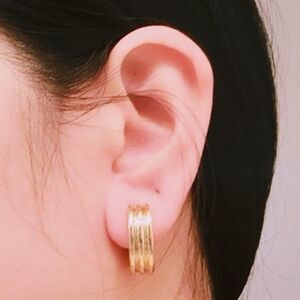 TJG Clip-on Hoops Earrings